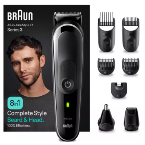 Braun Series 3 8-in-1 Style Kit MGK3440
