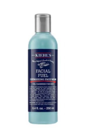 Kiehls Facial Fuel Energizing Face Wash Gel Cleanser For Men With Orange & Lemon Extracts, 250 ml