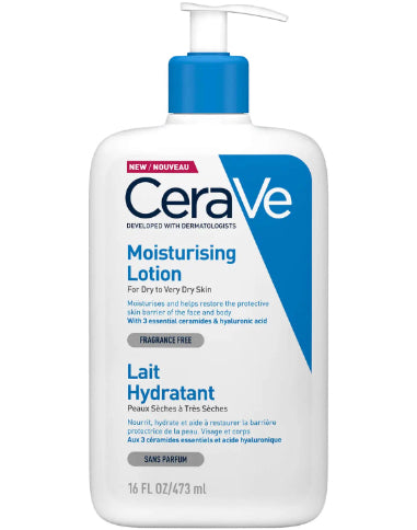 Cerave Moisturising Lotion For Dry To Very Dry Skin, 473ml