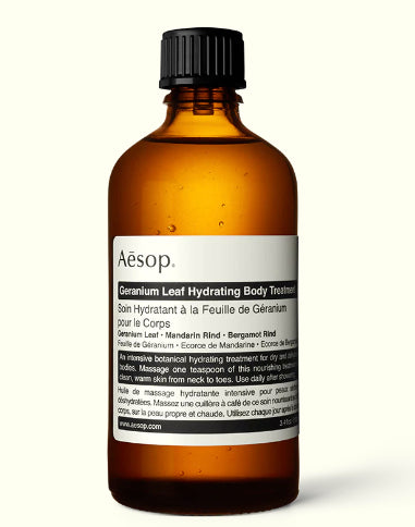 Aesop Geranium Leaf Hydrating Body Treatment, 100 ml