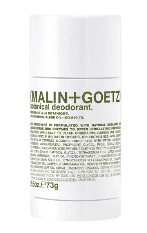 MALIN + GOETZ botanical deodorant, 73g