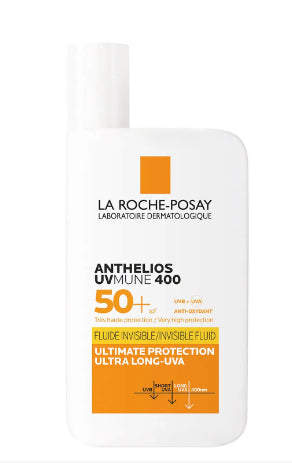 La Roche-Posay Anthelios UVMune 400 Invisible Fluid SPF50+ Sun Cream 50ml