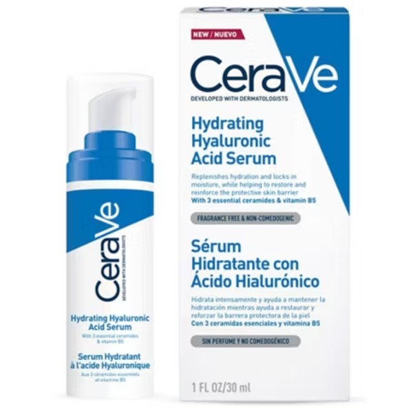 CeraVe Hydrating Hyaluronic Acid Serum All Skin Types, 30ml