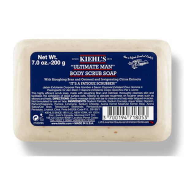 Kiehl's Ultimate man body scrub soap, 200g