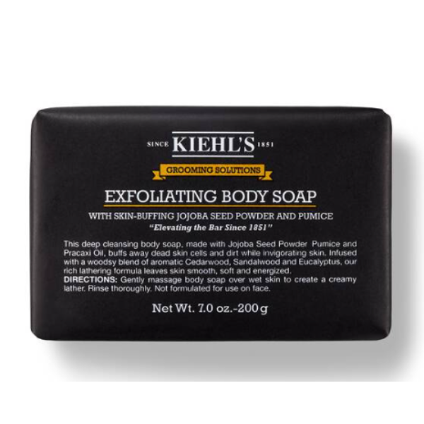 Kiehl's grooming solutions exfoliating body soap, 200g