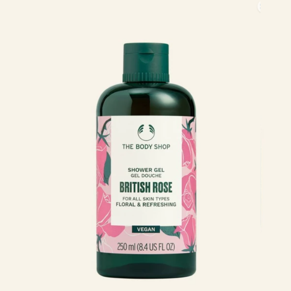 The Body Shop British Rose Shower Gel, 250ml