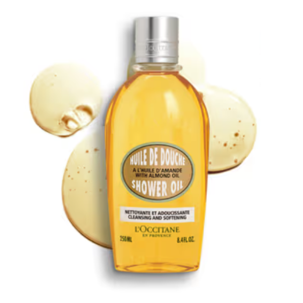 L'Occitan Almond Shower Oil, 250ml