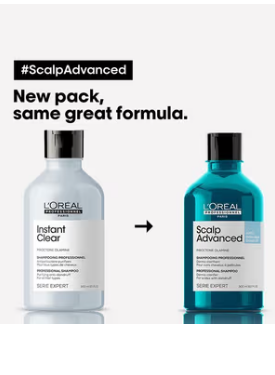 L’Oréal Professionnel Serie Expert Scalp Advanced Anti-Dandruff Dermo-Clarifier Shampoo, 300ml