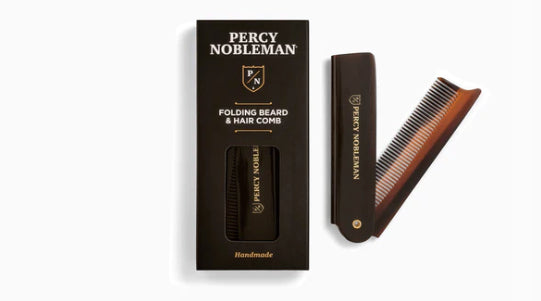 Percy Nobleman Folding Beard Comb